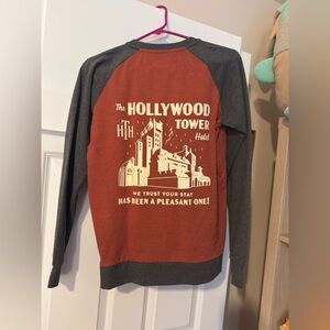 Disney Hollywood Tower Hotel Sweatshirt Size Small